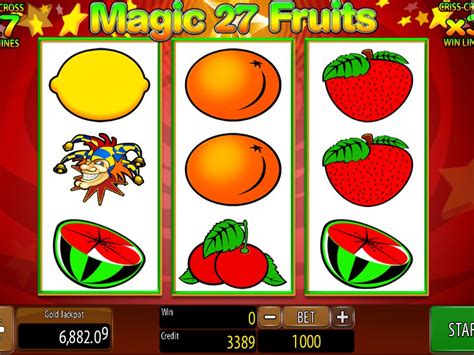 Игровой автомат Magic Fruits 27 играть на сайте vavada